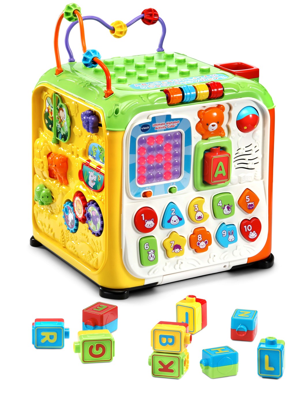 Learning activity cube top